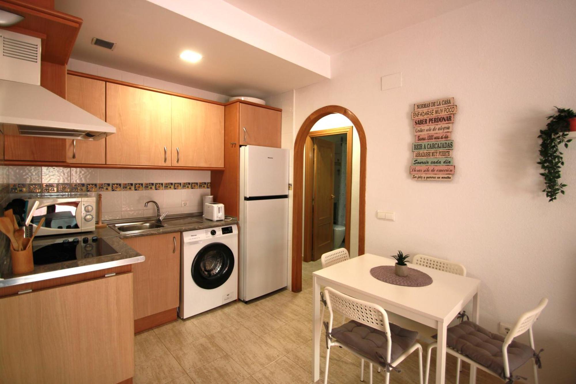 Apartamento Casaturis En Los Arenales Del Sol Ar102 Con Terraza Y Piscina Eksteriør billede