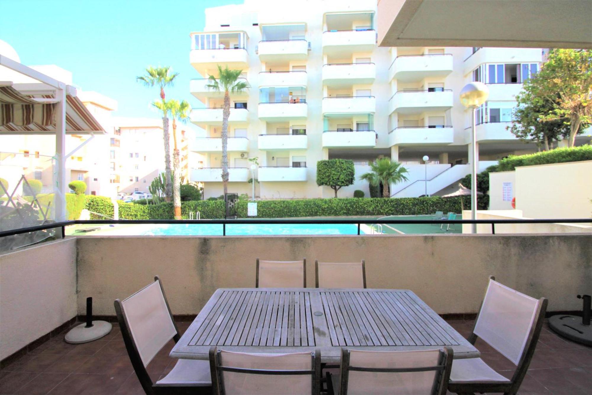 Apartamento Casaturis En Los Arenales Del Sol Ar102 Con Terraza Y Piscina Eksteriør billede